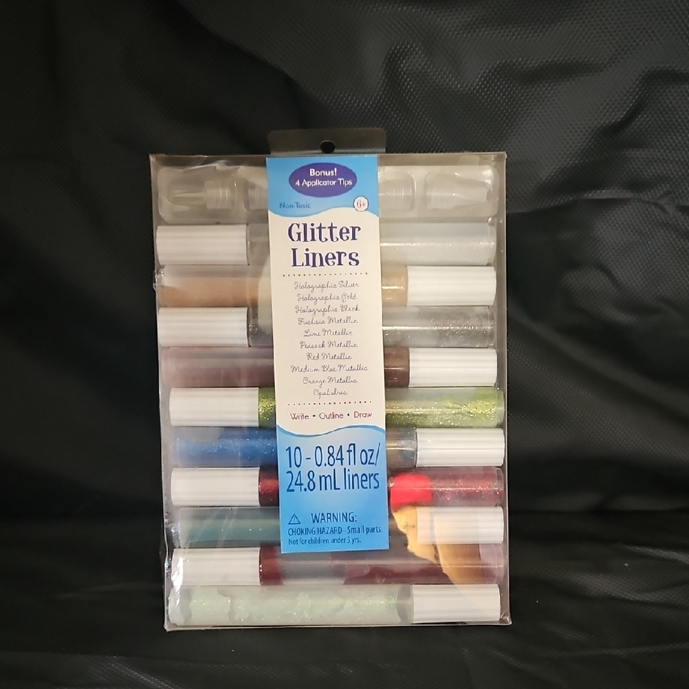 Glitter Liners Set - Vibrant Colors